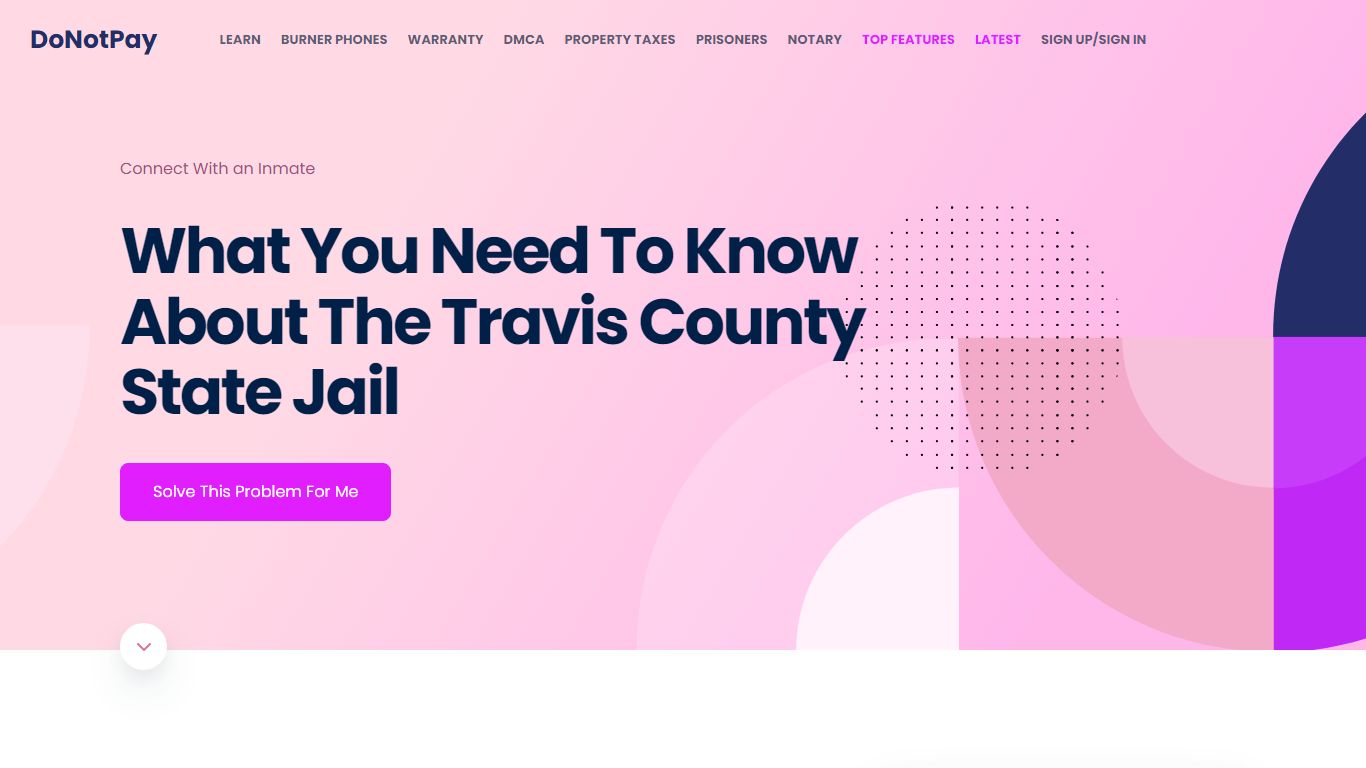 The Travis County State Jail - Visiting Hours, Mailing/Calling, Send Money